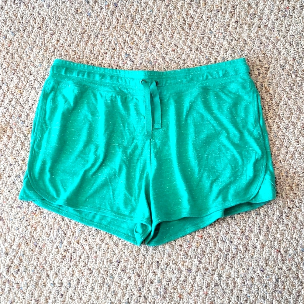 Green shorts